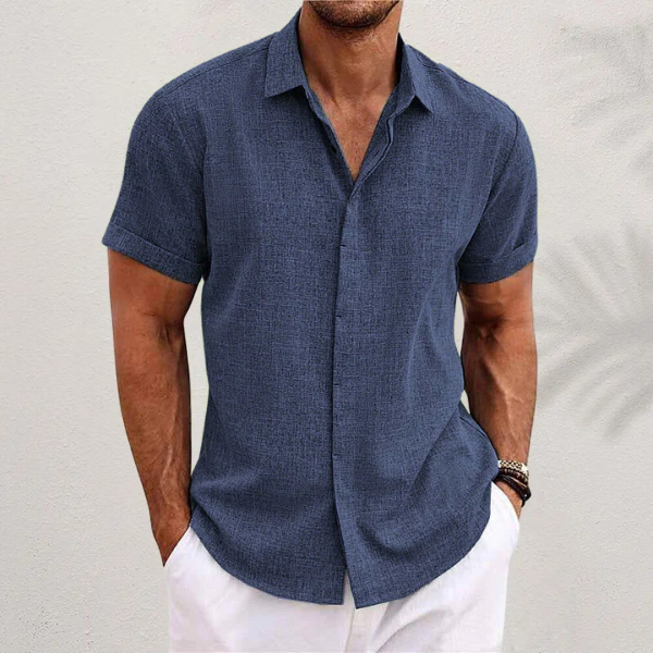 Noirval™ | Chemise en Lin Classique (1+1 gratuit)